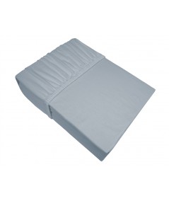Prześcieradło bawełna jersey Frotex 180X200 z gumką popielate
