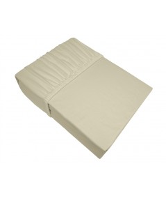 Prześcieradło bawełna jersey Frotex 180X200 z gumką kośc słoniowa
