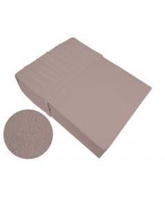 Prześcieradło bawełna frotte Frotex 180x200 z gumką cafe