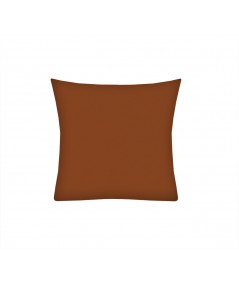 Poszewka jersey 40x40 brązowa
