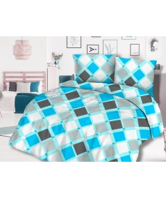 Pościel flanela bawełniana Flanellini 47-1 200x220 + 2x70x80 
