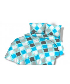 Pościel flanela bawełniana Flanellini 47-1 200x220 + 2x70x80 