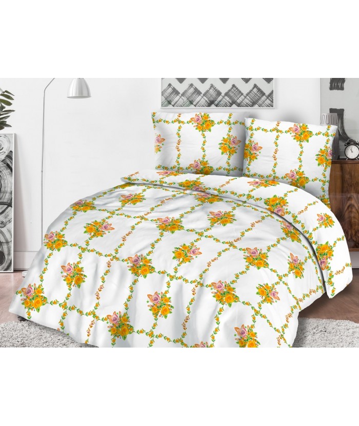 Pościel flanela bawełniana Flanellini 50-2 200x220 + 2x70x80 
