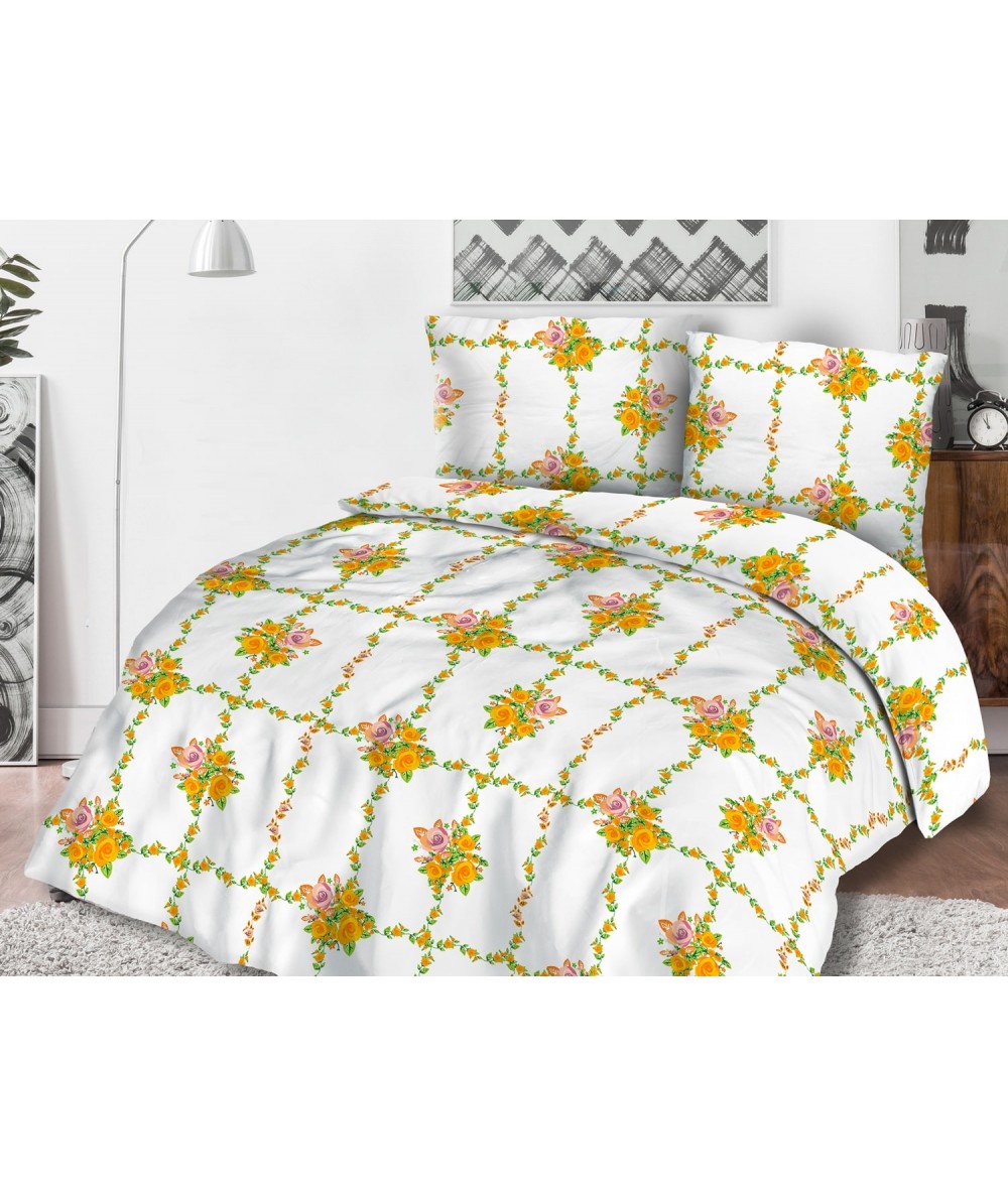 Pościel flanela bawełniana Flanellini 50-2 200x220 + 2x70x80 