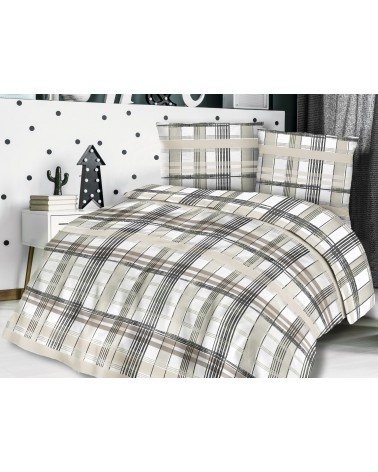 Pościel flanela bawełniana Flanellini 60-1 200x220 + 2x70x80 