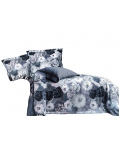 Pościel satyna bawełniana Aura 200x220 + 2x70x80 Luxury