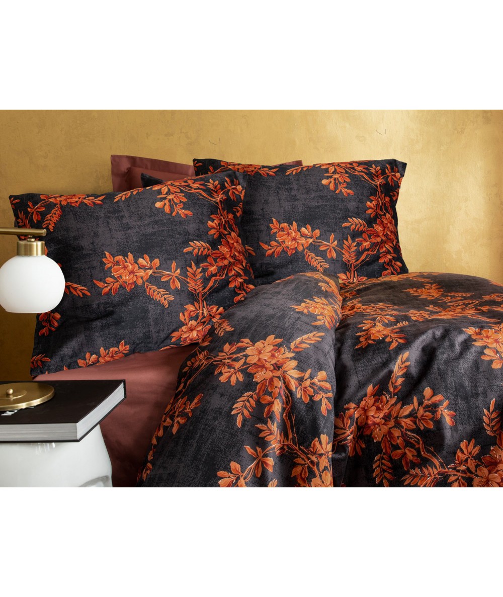 Pościel satyna bawełniana Glenda 160x200 + 2x70x80 Luxury