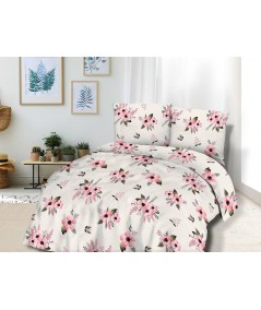 Pościel flanela bawełniana Flanellini 79-1 200x220 + 2x70x80 