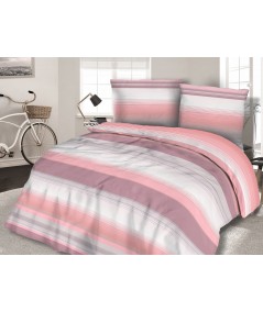 Pościel flanela bawełniana Flanellini 54-1 160x200 + 2x70x80 