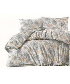 Pościel bawełniana 160x200 + 2x70x80 Valencia Beige Exclusive