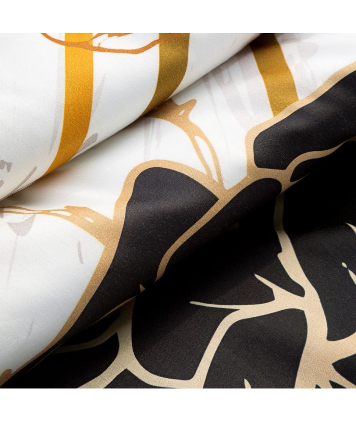 Pościel makosatyna bawełniana Eva Minge Roxane 160x200 + 2x 70x80