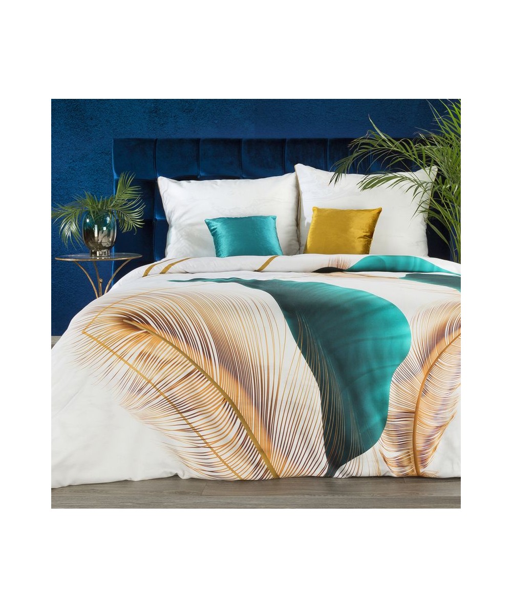 Pościel makosatyna bawełniana Eva Minge Valery 160x200 + 2x 70x80