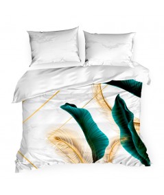 Pościel makosatyna bawełniana Eva Minge Valery 160x200 + 2x 70x80