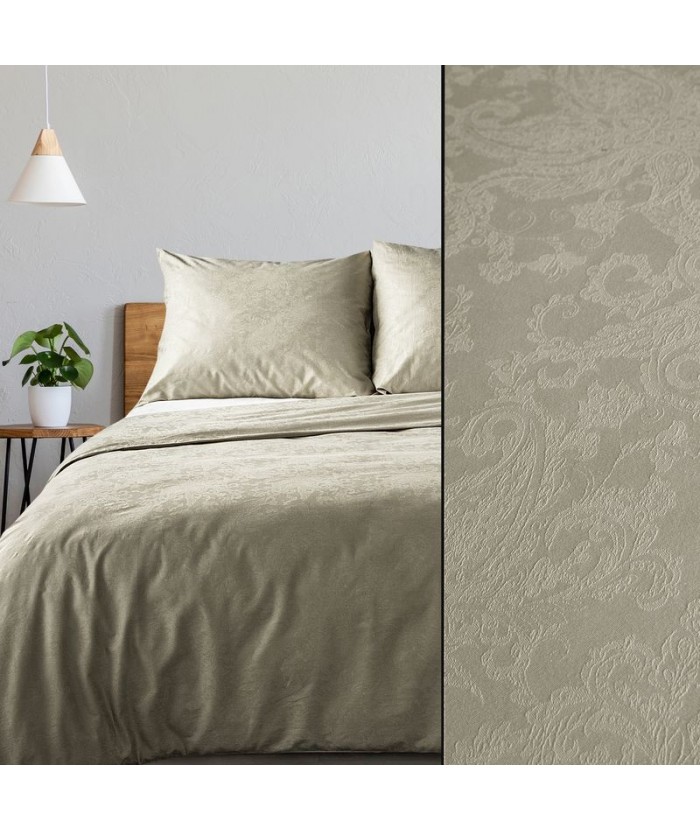 Pościel bawełna adamaszek Damask 7 160x200 + 2x 70x80 