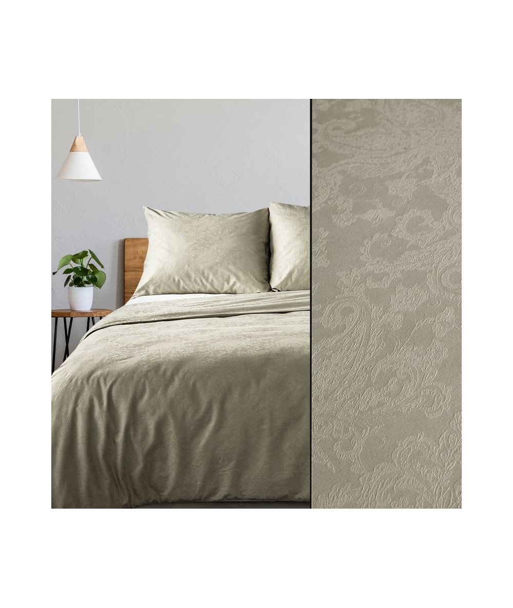 Pościel bawełna adamaszek Damask 7 160x200 + 2x 70x80 