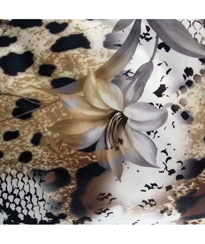 Pościel makosatyna bawełniana Eva Minge Elza 160x200 + 2x 70x80