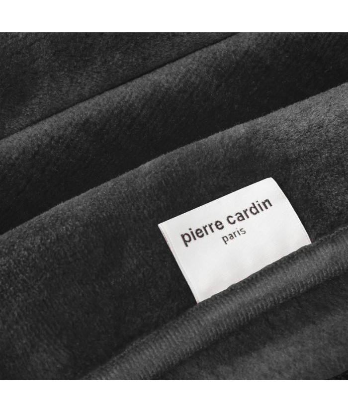 Koc pluszowy Pierre Cardin Clara 220x240 czarny