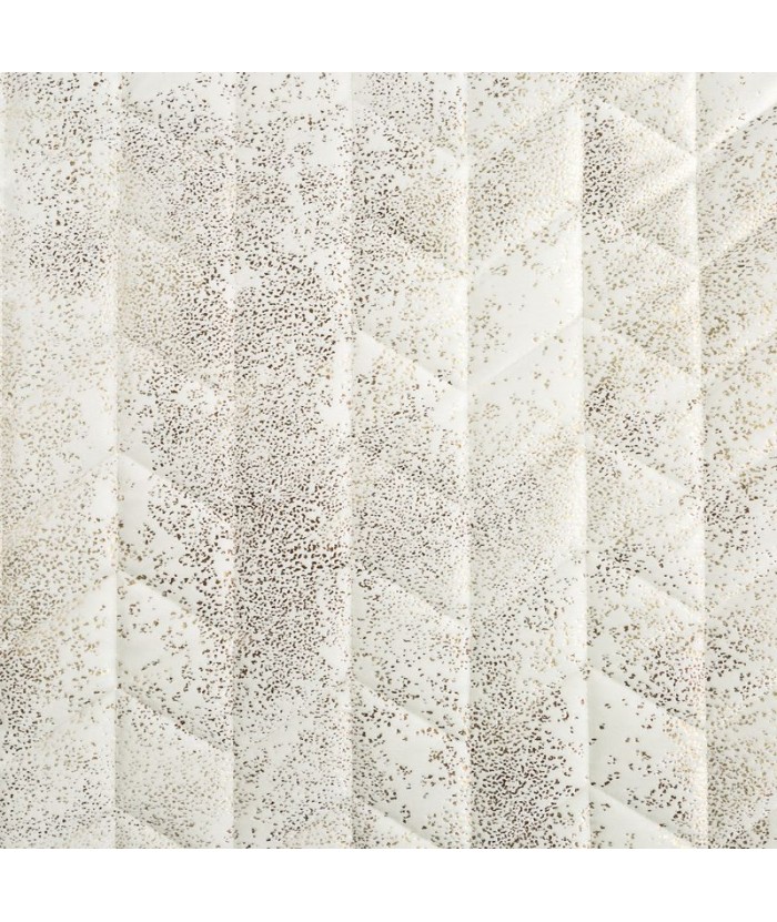 Narzuta velvet Agata 220x240 kremowa/złota