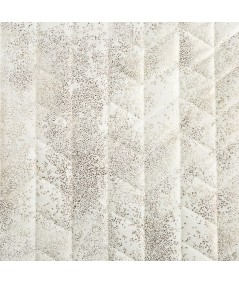 Narzuta velvet Agata 220x240 kremowa/złota