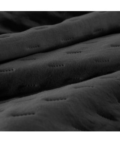 Narzuta mikrofibra Libi 2 220x240 czarna