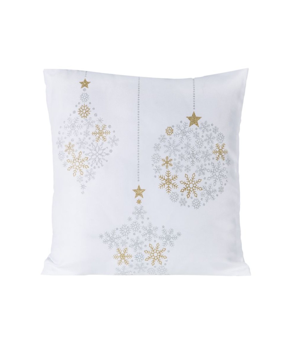 Poszewka Boże Narodzenie Aspazy 1 45x45 biała