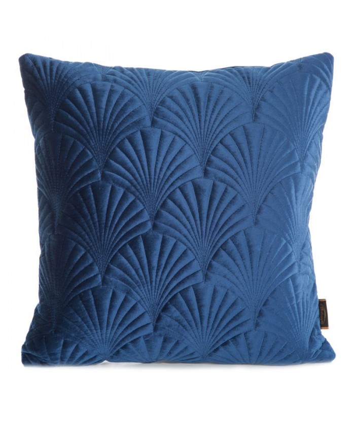 Poszewka velvet Ria 2  45x45 granatowa 