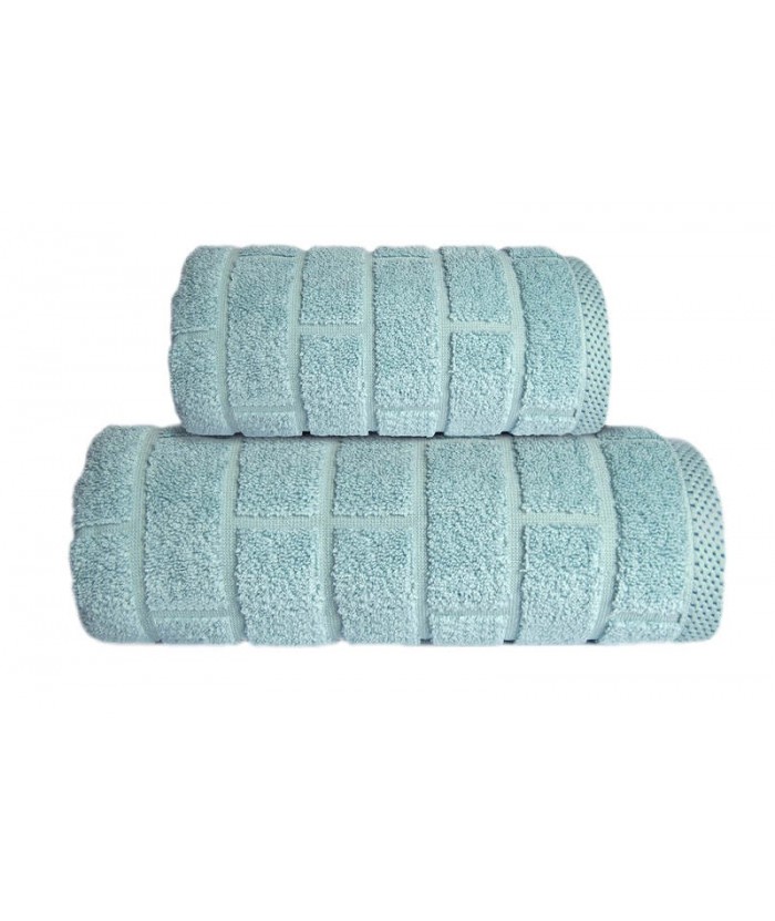 Ręcznik Brick mikrobawełna 70x140 Aqua GRENO