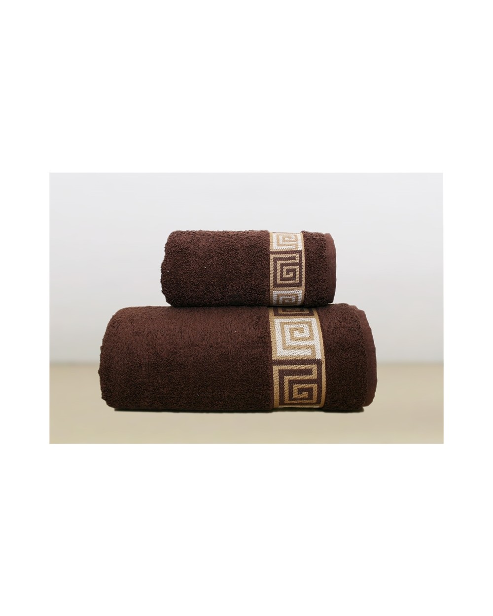 Ręcznik Dunaj bawełna 30x50 brązowy
