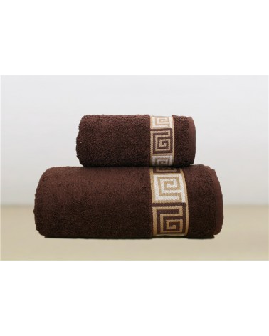 Ręcznik Dunaj bawełna 30x50 brązowy