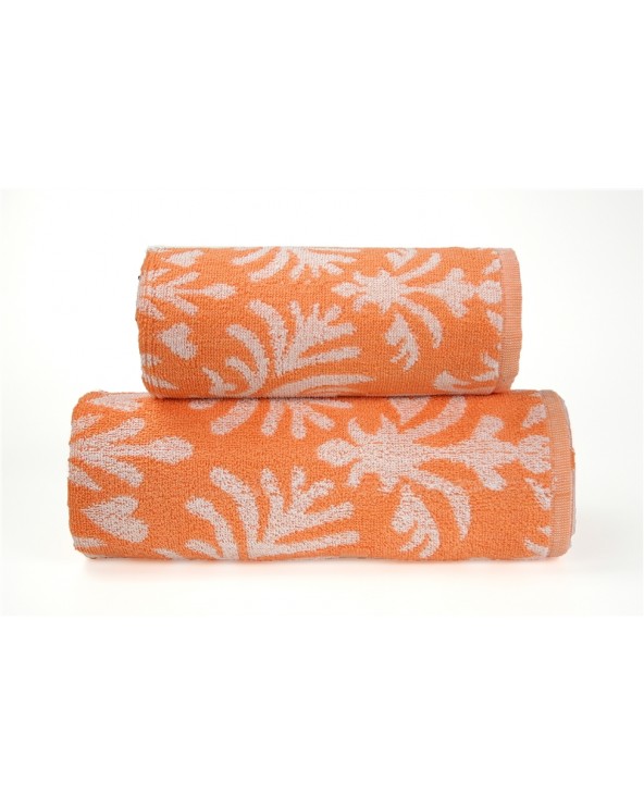 Ręcznik Kelly bawełna 70x140 pomarańczowy