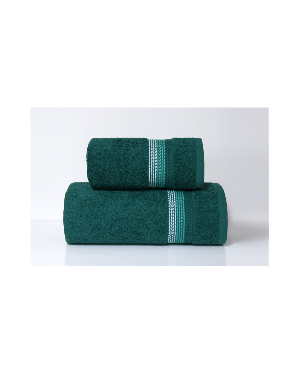 Ręcznik Ombre bawełna 50x90 zielony