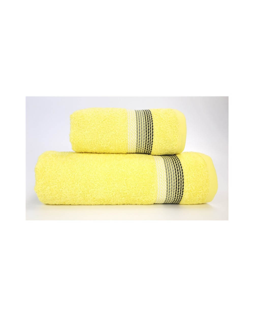 Ręcznik Ombre bawełna 50x90 żółty