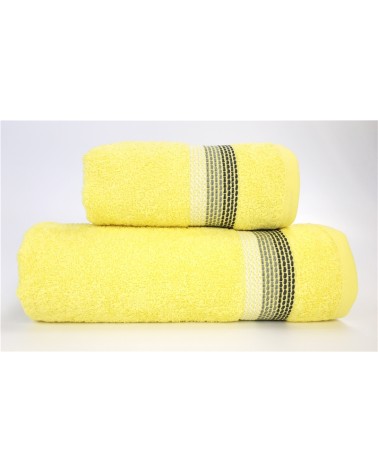 Ręcznik Ombre bawełna 50x90 żółty