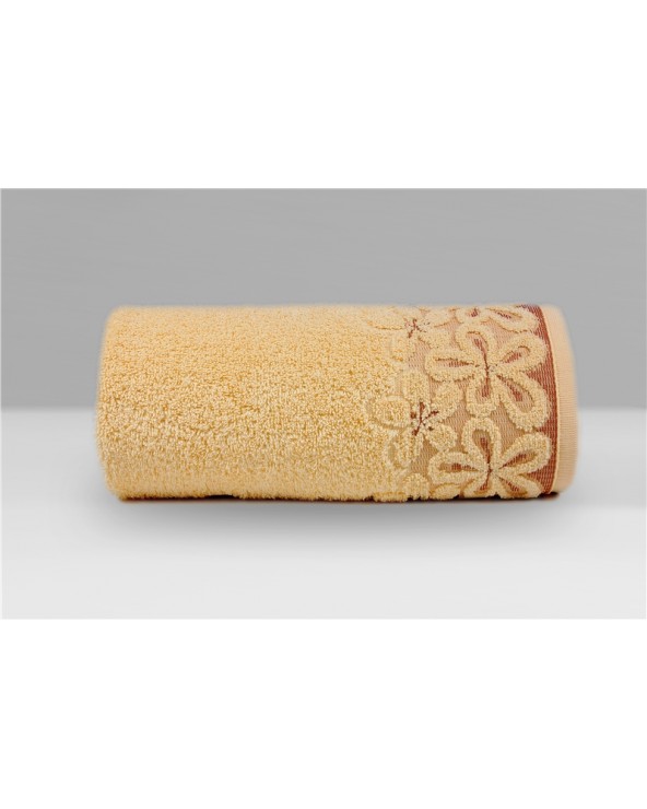 Ręcznik Bella mikrobawełna 70x140 morelowy