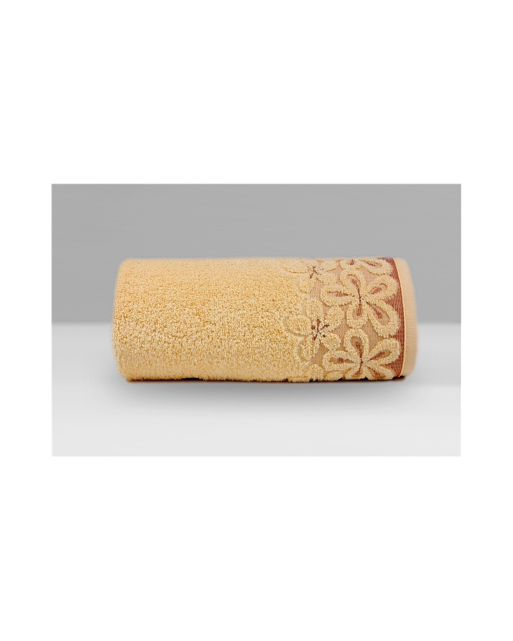Ręcznik Bella mikrobawełna 70x140 morelowy