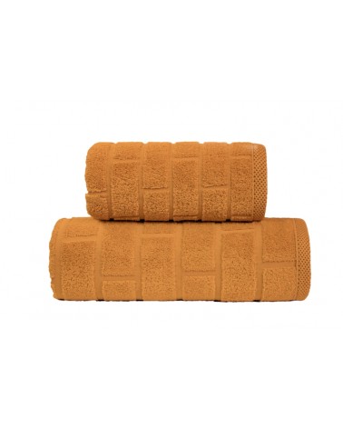 Ręcznik Brick mikrobawełna 50x90 kurkuma