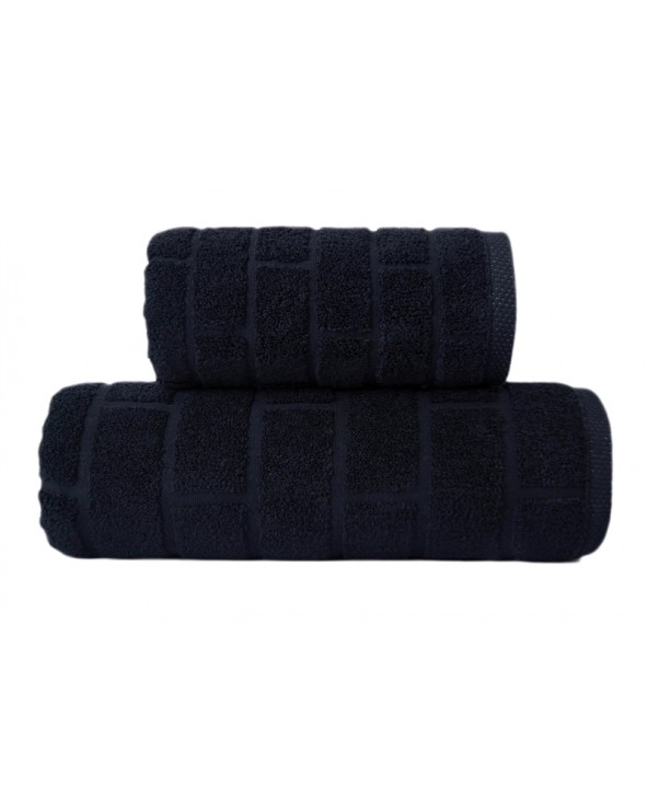 Ręcznik Brick mikrobawełna 70x140 czarny