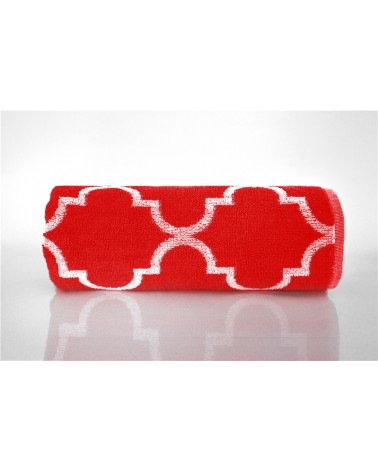 Ręcznik Decor bawełna 70x130 czerwony