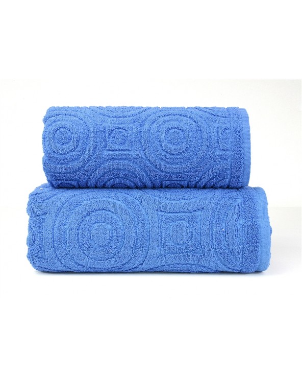 Ręcznik Emma 2 bawełna 50x100 niebieski