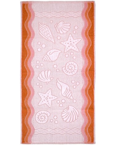Ręcznik Flora Ocean bawełna 40x60 brzoskwiniowy