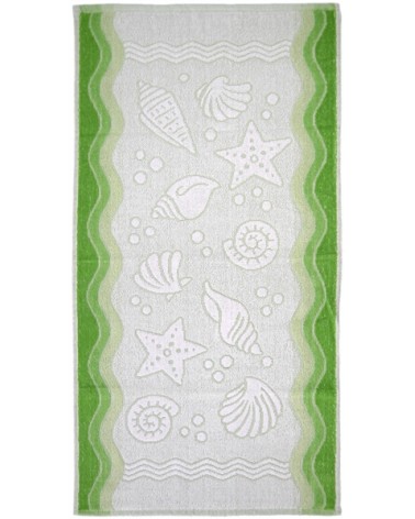 Ręcznik Flora Ocean bawełna 70x140 zielony