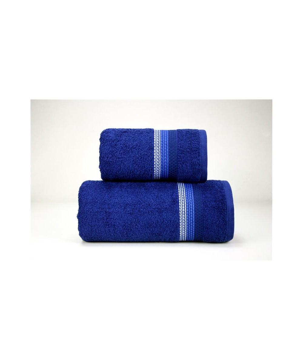 Ręcznik Ombre bawełna 70x140 Granatowy GRENO