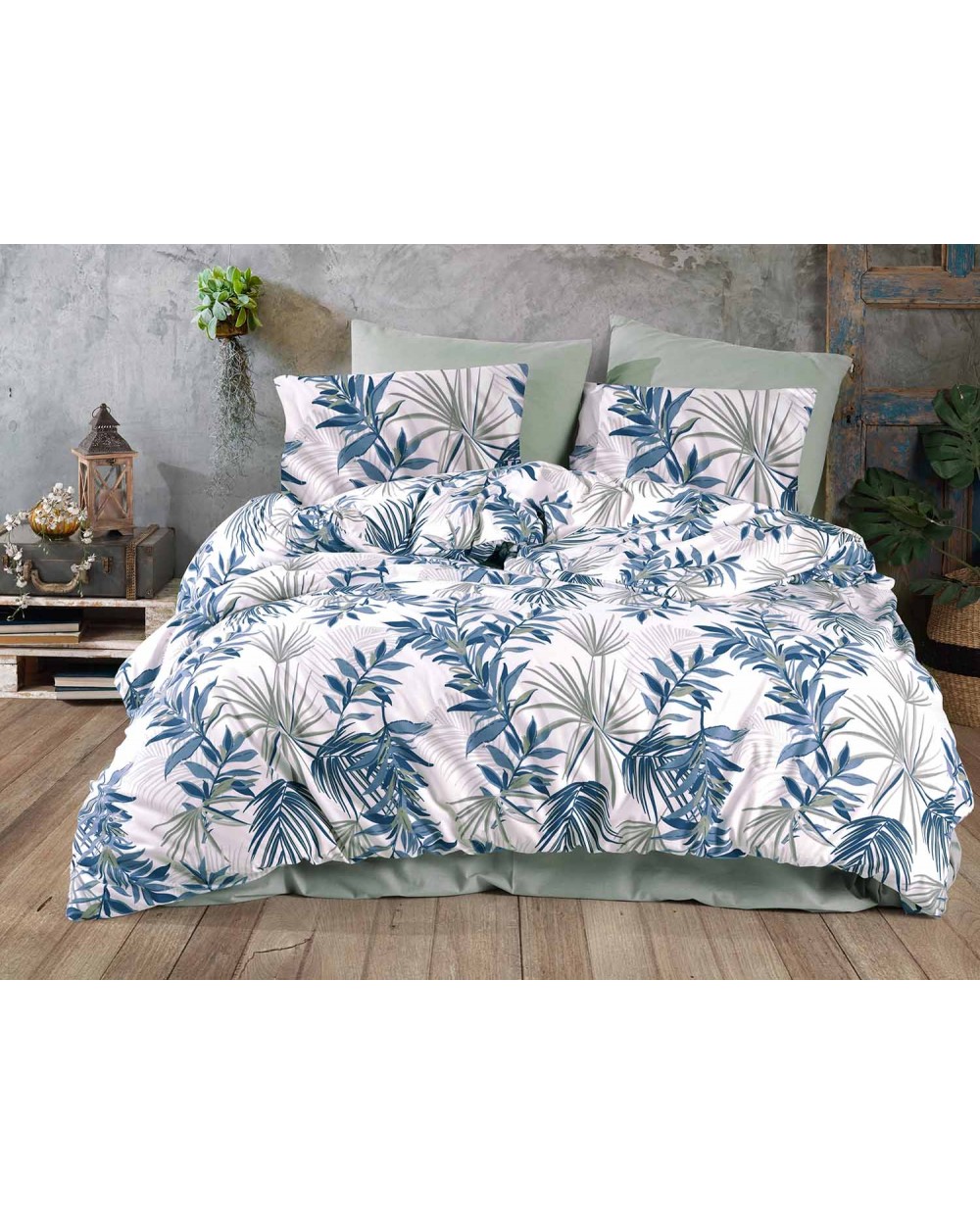 Pościel bawełniana 200x220 + 2x70x80 Tropical Exclusive