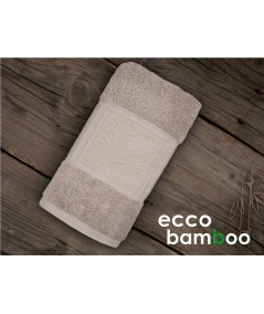 Ręcznik antybakteryjny  Ecco Bamboo bambus 50x90 Len GRENO