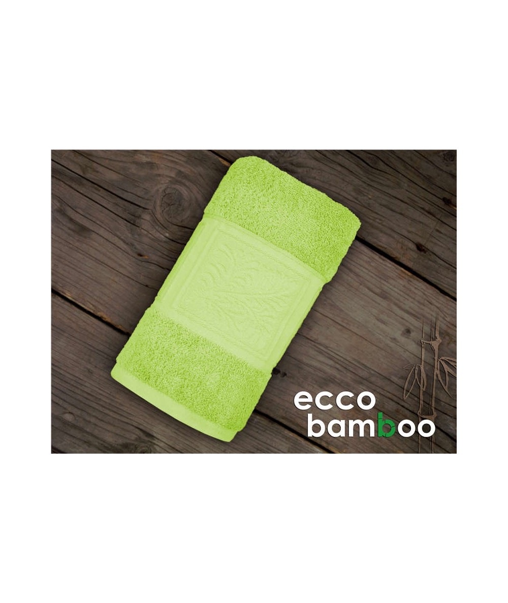 Ręcznik antybakteryjny  Ecco Bamboo bambus 50x90 Zielony GRENO