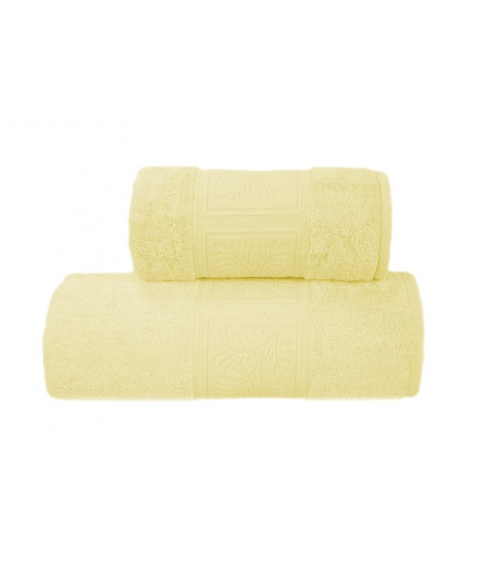 Ręcznik antybakteryjny  Ecco Bamboo bambus 50x90 Żółty GRENO