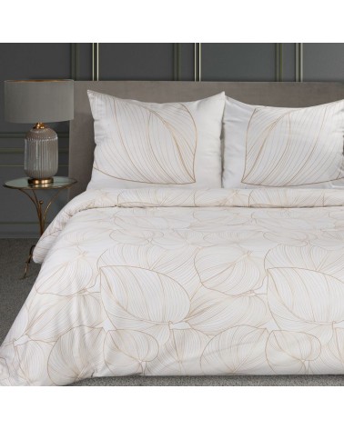 Pościel makosatyna bawełniana 200x220 + 2x70x80 Blanca 1