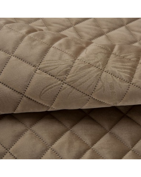 Narzuta velvet 170x210 Lori beżowa
