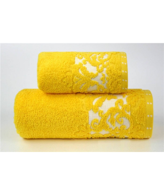 Ręcznik Venezia mikrobawełna 50x90 Żółty GRENO