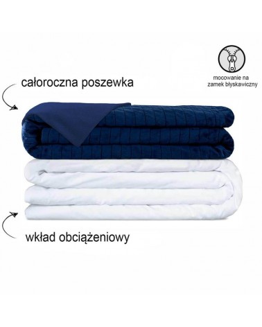 Kołdra obciążeniowa 100x150 4kg Balance® Kids Posejdon całoroczna